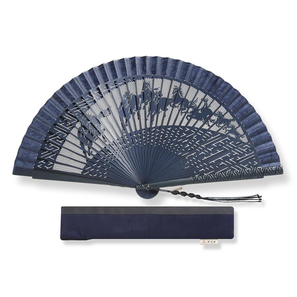 HOSEKKEN Luxury Folding Fan Brand That Combines Traditional Craftsmanship with Modern Japanese Japanese Stylish Day Present [A Sensibilities] Men's