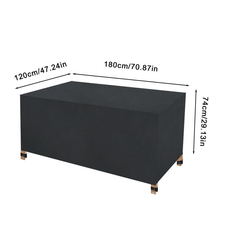 Outdoor Patio Garden Furniture Waterproof Covers Rain Snow Chair Covers For Sofa Table Chair Dust Proof Cover