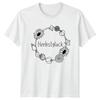 Herbstgluck Unisexs TShirt Autumn Floral Seasons Birthday Gift For Her