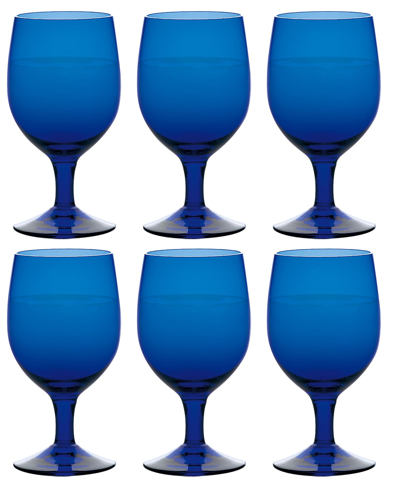 

Color stem goblet 340ml x 6 piece set 35006HS-UB