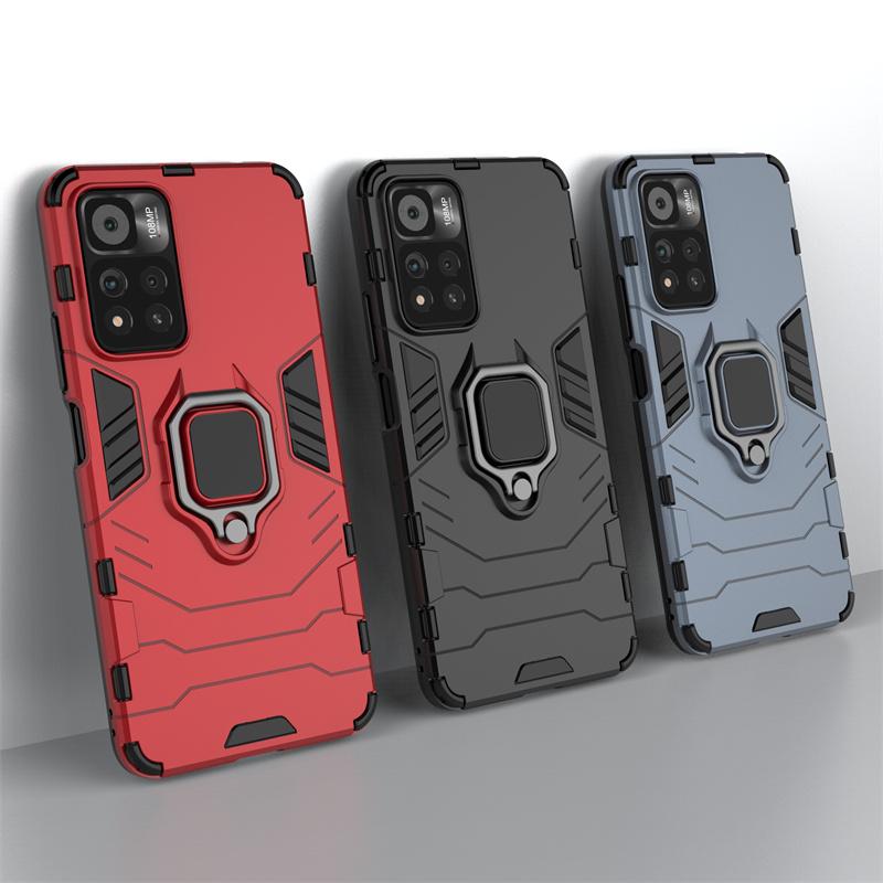 For Xiaomi Redmi Note 11 Pro Plus 5G Case Cover Redmi Note 11S 11 Pro Plus Capas PC Magnetic Holder Cover Redmi Note 11 Pro Plus