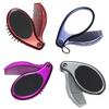 3-in-1 Foldable Hair Comb Mirror Foldable Air Cushion Comb Fashion Massage Comb