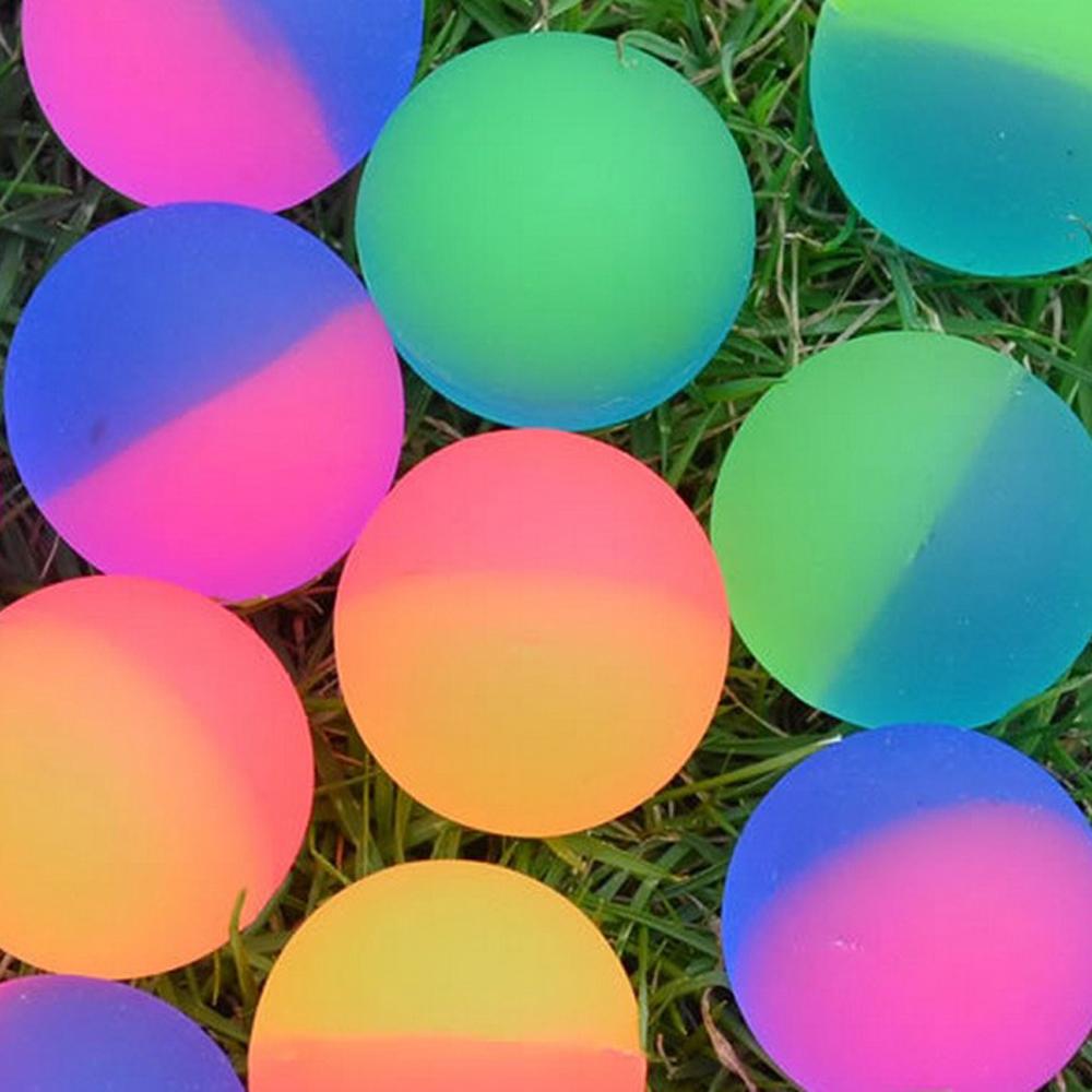 Anti Stress 3Pcs/set Rubber Elastic Bath Toy Bouncy Ball Toy Balls Bouncy Toys Jumping Balls