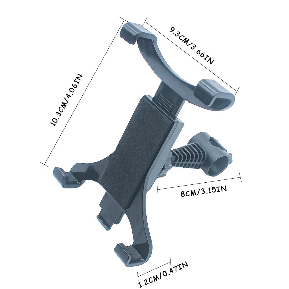 1 PC Black Car Back Seat Headrest Phone Holder Stretchable Tablet Stand Rear Pillow Adjustment Bracket For 4.7-12.9 Inch Ipid