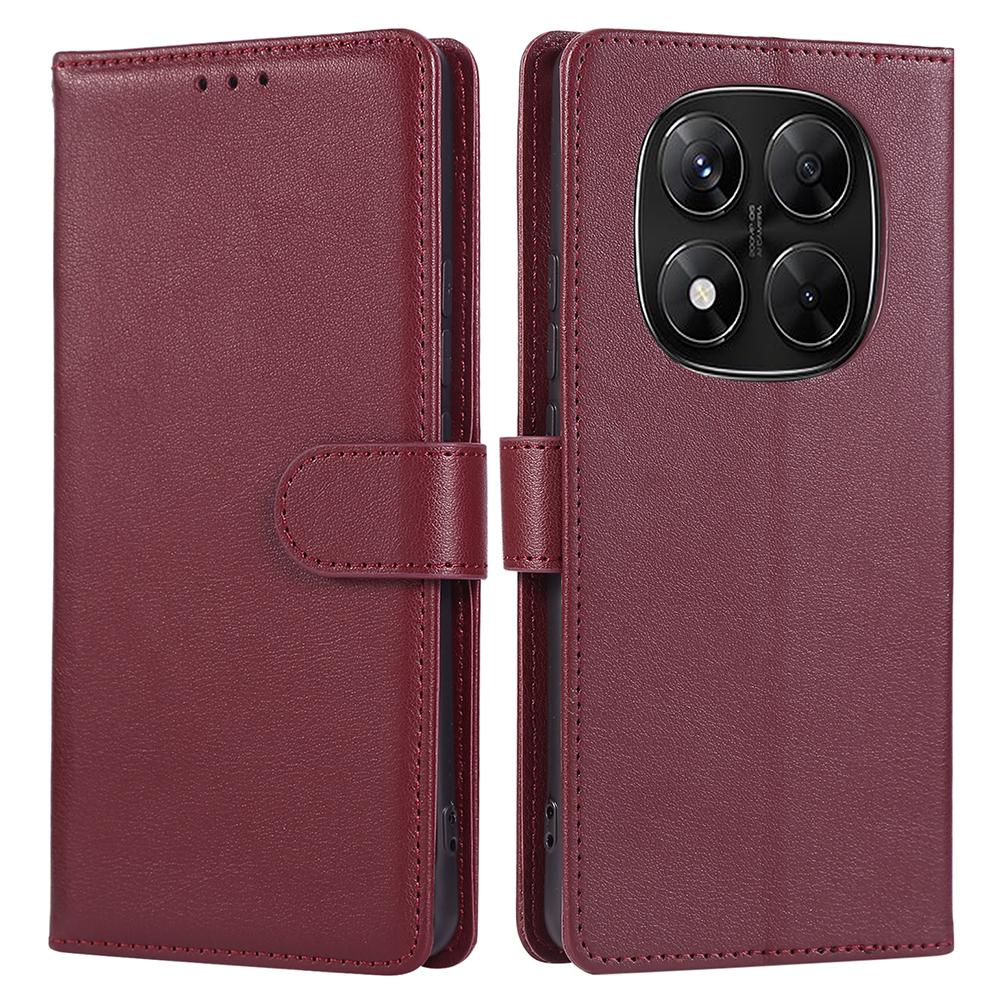 Phone Case For Xiaomi Redmi Note 14 Pro 5G/Note 14 Pro+ 5G/Poco X7 5G Wallet Stand View PU Leather Cover