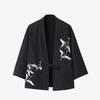 High Quality Cotton Blended Linen Japanese Fashion Men's Kimono, Samurai Japanese Clothing Trench Jacket