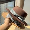 New Light Luxury Fashionable and Elegant Bow Plaid Fisherman Hat for Women in Autumn and Winter Woolen Hepburn Style Fashionable Top Hat for Women