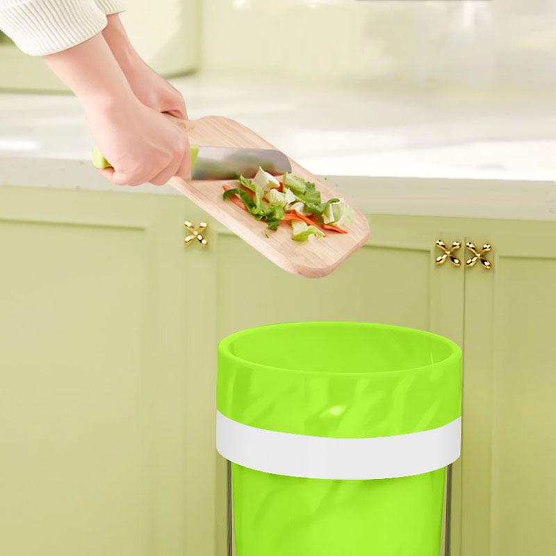 Tear Free Drawstring Garbage Bag, Kitchen Bathroom Storage Garbage Cleaning Bag, Mugwort Garbage Bag Anti-Mosquito And Anti-Odor