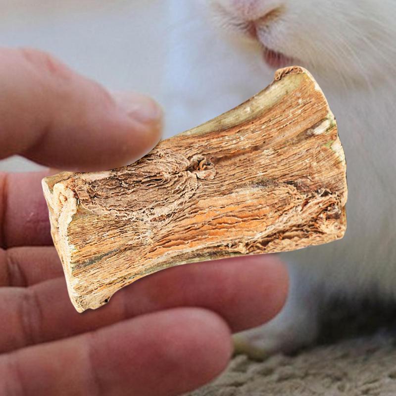 Chinchilla Sticks 2X Wood Bunny Chewing Treats Natural Papaya Pet Teeth Care Supplies Healthy Teeth Grinding Toys For Indoor