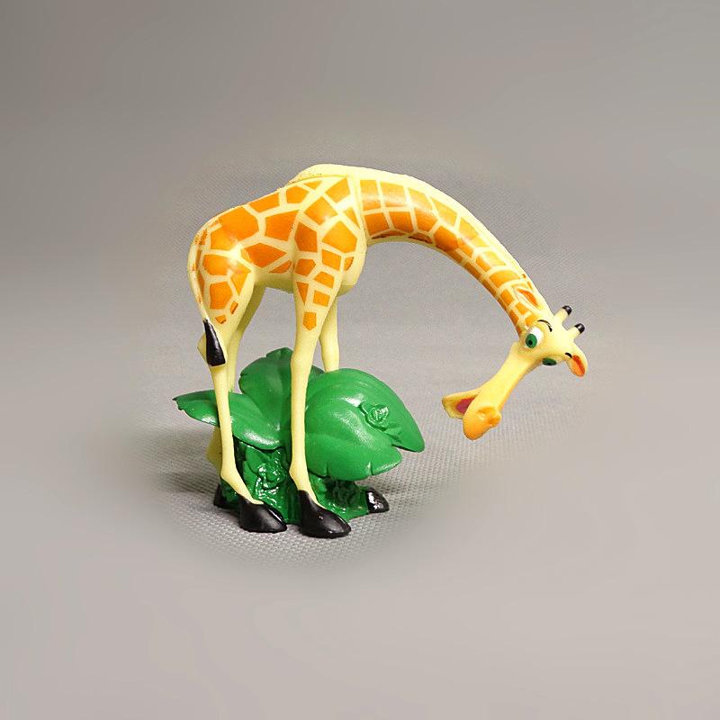 Movie Disney Madagascar Animal Lion Zebra Giraffe Collection Figures Kids Toys Gifts Model Dolls