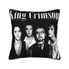 Decorative Pillowcases King Crimson Rock Band Stuff Bedroom  Throw Pillow Case Cover Zippered Multi Size
