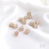 Gold-Filled Zircon Pendant Charm for DIY Jewelry