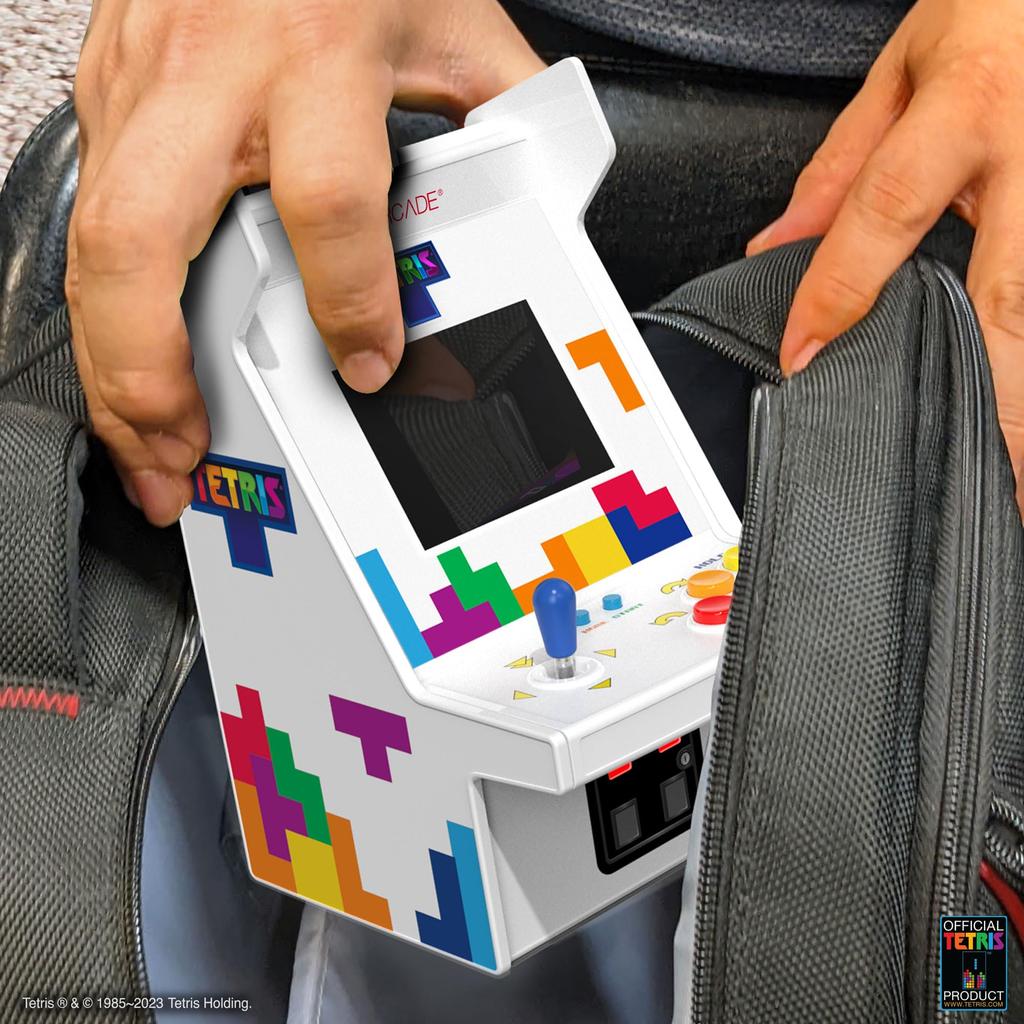 My Arcade Tetris Micro Player Pro Système de Jeu Portable Écran Couleur 2,75"