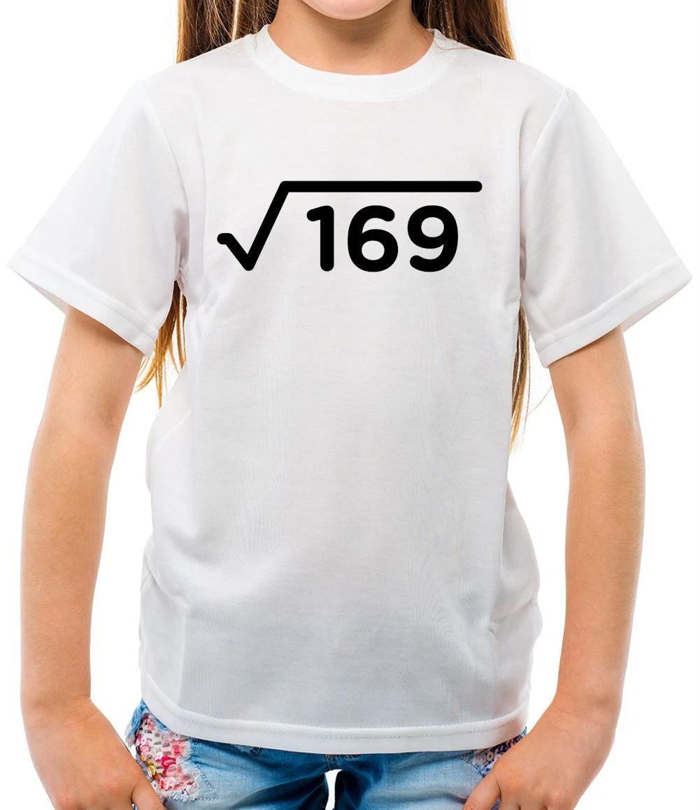 Quadrato Radice Compleanno 13 - T-Shirt - 13th Teenager Regalo Matematica 110