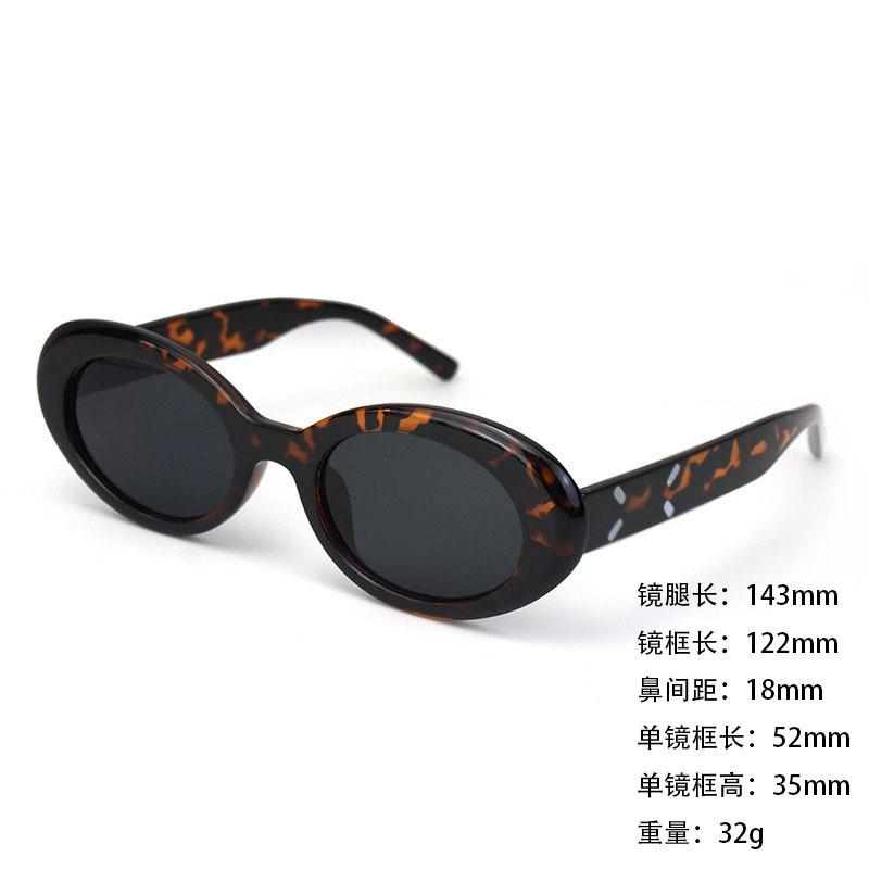 Sunglasses Retro Sunglasses Women'S High-Value Men'S Fashion Same Style Pose Sunshade Glasses