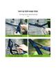 Ultralight 210T Nylon Color-Blocked Outdoor Hammock - Breathable & Double Strap Rope for Camping