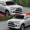 Matte Black Overlay Front Center Grill Cover Trim ert Bezel For 4Runner 20-23
