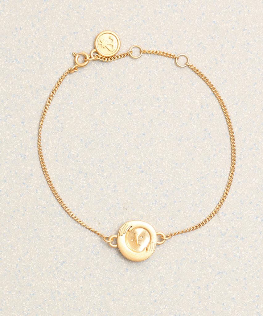 Towtow Archive 925 Silver Mea Uno Bracelet Gold
