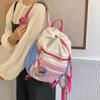 New Nylon Zipper Casual Fashion Backpacks High Quality Versatile Youth Western Style Sweet School Bags