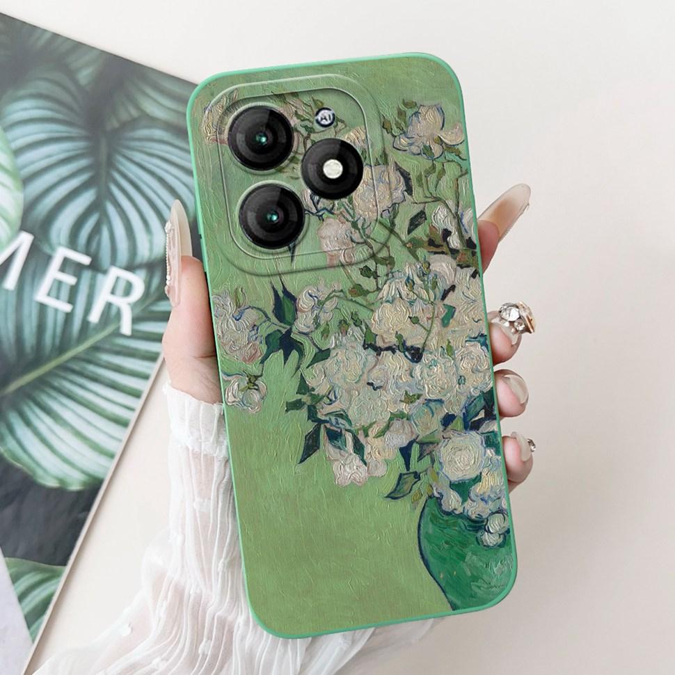 For Itel A70 A665L Case Soft Silicone Fashion Rabbit Phone Cover For Itel A 70 A70 Fundas ItelA70 Casing Shockproof Cover