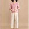 EST+II Women's Embroidered Two-Piece Set