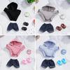 17cm Doll Clothes Set with Accessories including Top Bottoms Shoes And Medal Vestibular Toy Outfit Toy Accessories