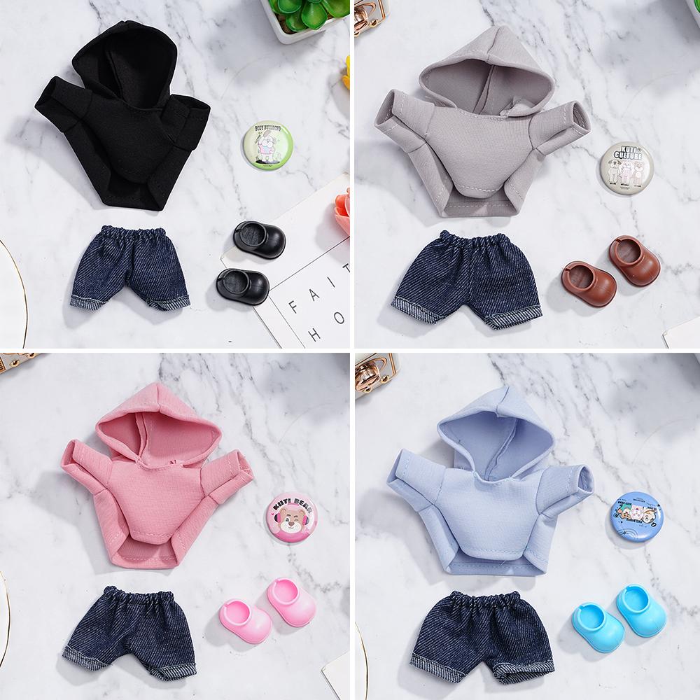 17cm Doll Clothes Set with Accessories Including Top Bottoms Shoes And Medal Vestibular Toy Outfit Toy Accessories
