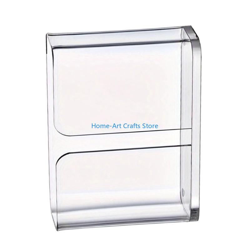 Y3NA Modern Clear Napkin Rack Acrylic Serviette Dispenser for Parties and Dinners