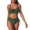Women's Split  Bikini Swimsuit Sport Swimsuit