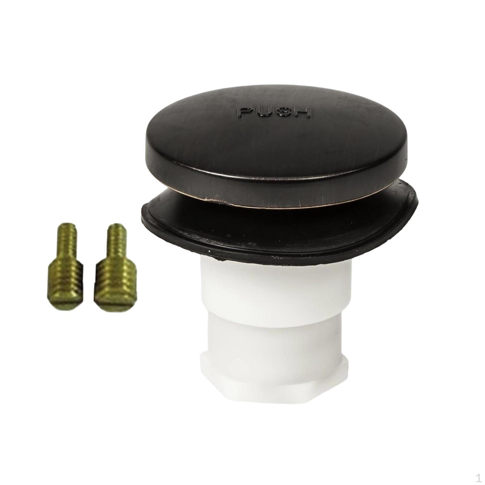 

Bathtub Plug, Easy Installation, Directly Replaces The Shower 3/8 And 5/16 black