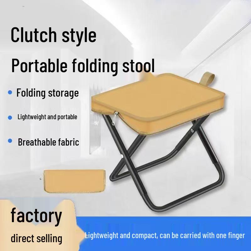Portable Multi-functional Handbag-style Folding Camping Stool