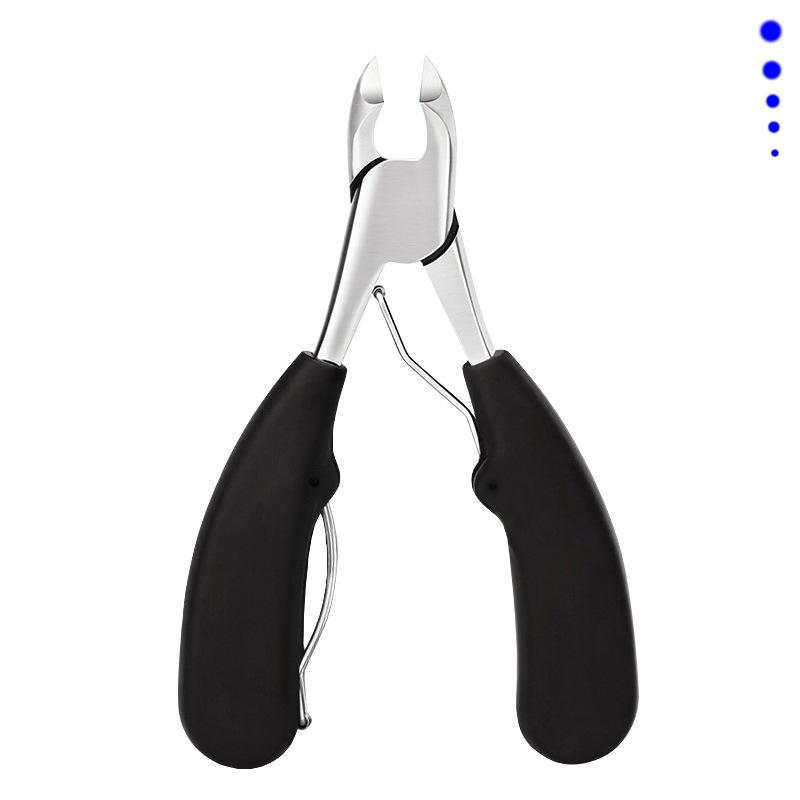 

Кусачки для ногтей большого размера из нержавеющей стали, высококачественные толстые твердые кусачки для ногтей, ножницы для врастания ногтей, маникюрный инструмент для ногтей