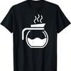 Kaffee Shirt - Lustiges Geschenk für Kaffeeliebhaber - Kaffeekannen Kopf T-Shirt