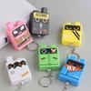 Cartoon Würfel Klicker Schlüsselanhänger Spielzeug Stressabbau Dekompressionsknopf Fidget Schlüsselring Hängende Dekoration Tasche Anhänger Geldbörse