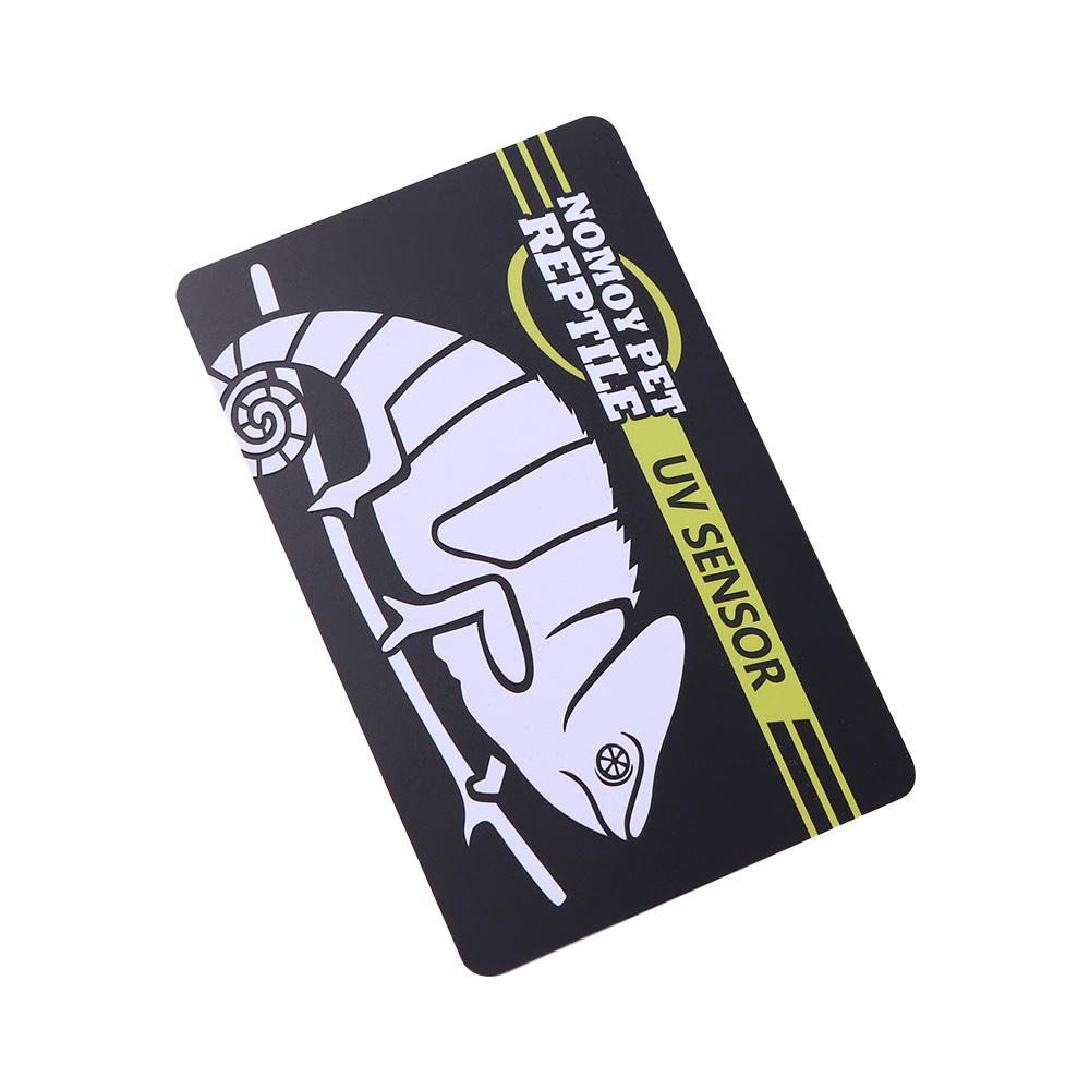 1PC Durable PVC Quick UV Detector Sensor UVB Test Card UVB Card Indicator Lamp Life Tester Meter
