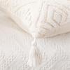 Bohemian Chic Pillow Covers, Handcrafted Textured Cushion Cases for Home Decor