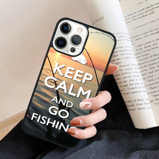 Trout Panel Painting Fish Fishing Sport Phone Case Back Cover for iPhone 17 Air 16 15 14 13 11 12 Pro Max Plus