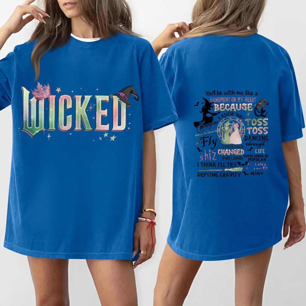 Women's Casual Fashion Round Neck Printed Short Sleeve T-Shirt Top