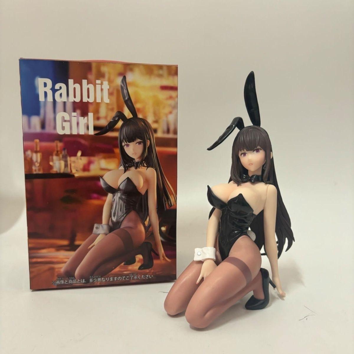 Anime Bunny Girl Senior Desktop Car Dashboard Figure Decor