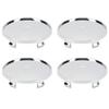 4PCS Wheel Center   Waterproofing Multifunctional 68.5mm OD 64mm ID Stylish Automotive Central Hub  