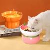 High Foot Anti Vomiting Cat Bowl Fruit Series Pet Food Bowl Puppy Bowl Tilted Cat Dish  For Dog Cat