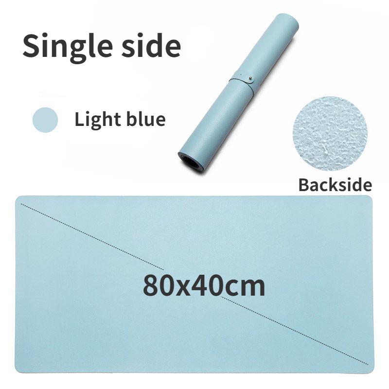 Große Größe Büro Schreibtisch Schutz Matte PU Leder Wasserdichte Maus Pad Desktop Tastatur Schreibtisch Pad Gaming Mousepad PC Zubehör