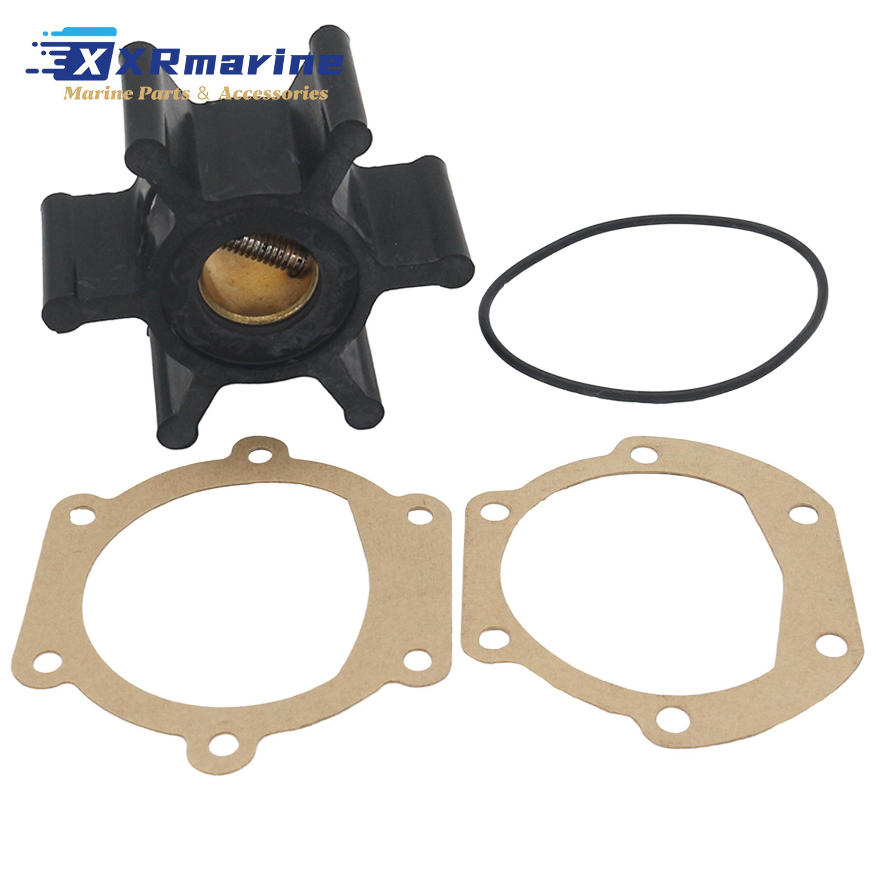 804696 Flexible Impeller for Volvo Penta D1-13 D1-20 D1-30 D2-40 MD22 For Mercruiser Kohler Inboard Motor 897055 3586497 18-3080 чёрный