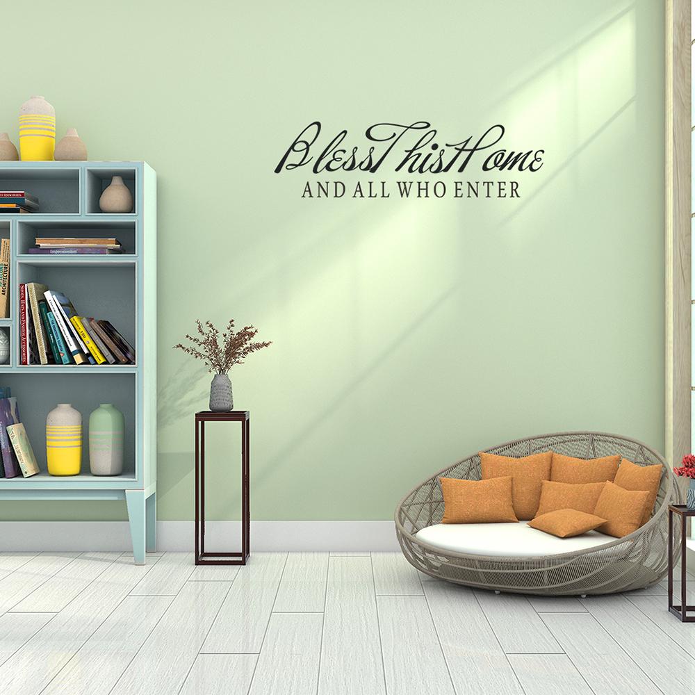 Buy Bathroom Wall Sticker Letter Removable Art Mural Home Room Decal