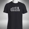 Evolution Of Metal Detecting T-Shirt Funny Hobbie Treasure Hunter Small To 5XL