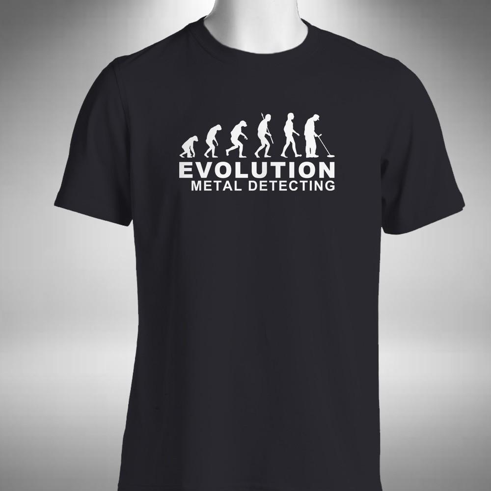 

Evolution Of Metal Detecting T-Shirt Funny Hobbie Treasure Hunter Small to 5XL 2XL