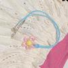 Bunte Blume Anhänger DIY Halskette Armband Ohrringe Fassung Anhänger für Schmuckherstellung Zubehör Vanlentines Geschenk