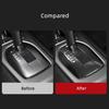 Real Hard Carbon Fiber Gear Shift Shifter Panel Cover For Camaro 2010-2015 Black
