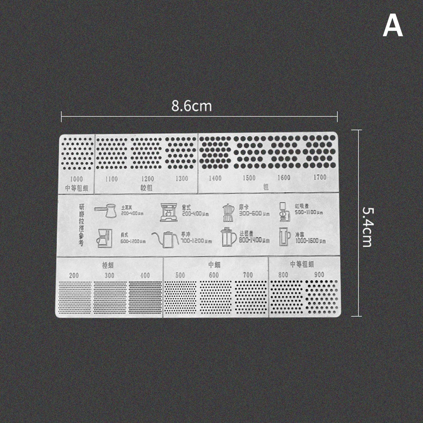 Сравнительная таблица толщины помола кофейного порошка. Сравнительная шкала толщины помола кофемолки. Аксессуары для кофе.