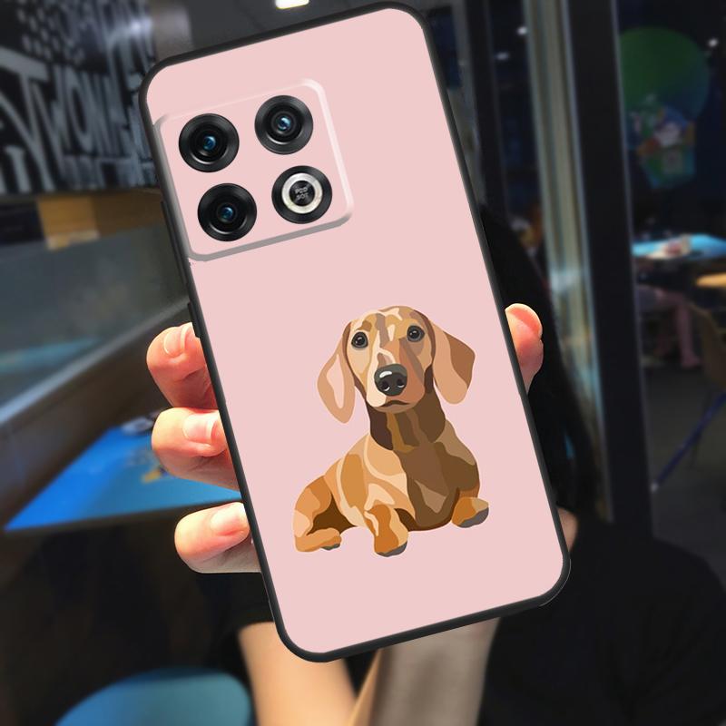 Dachshund Dog Funda For OnePlus 12R 13 R 12 11 9 10 Pro 8T 9RT 10T OnePlus Nord 4 CE 2 3 Lite N20 N30 Case